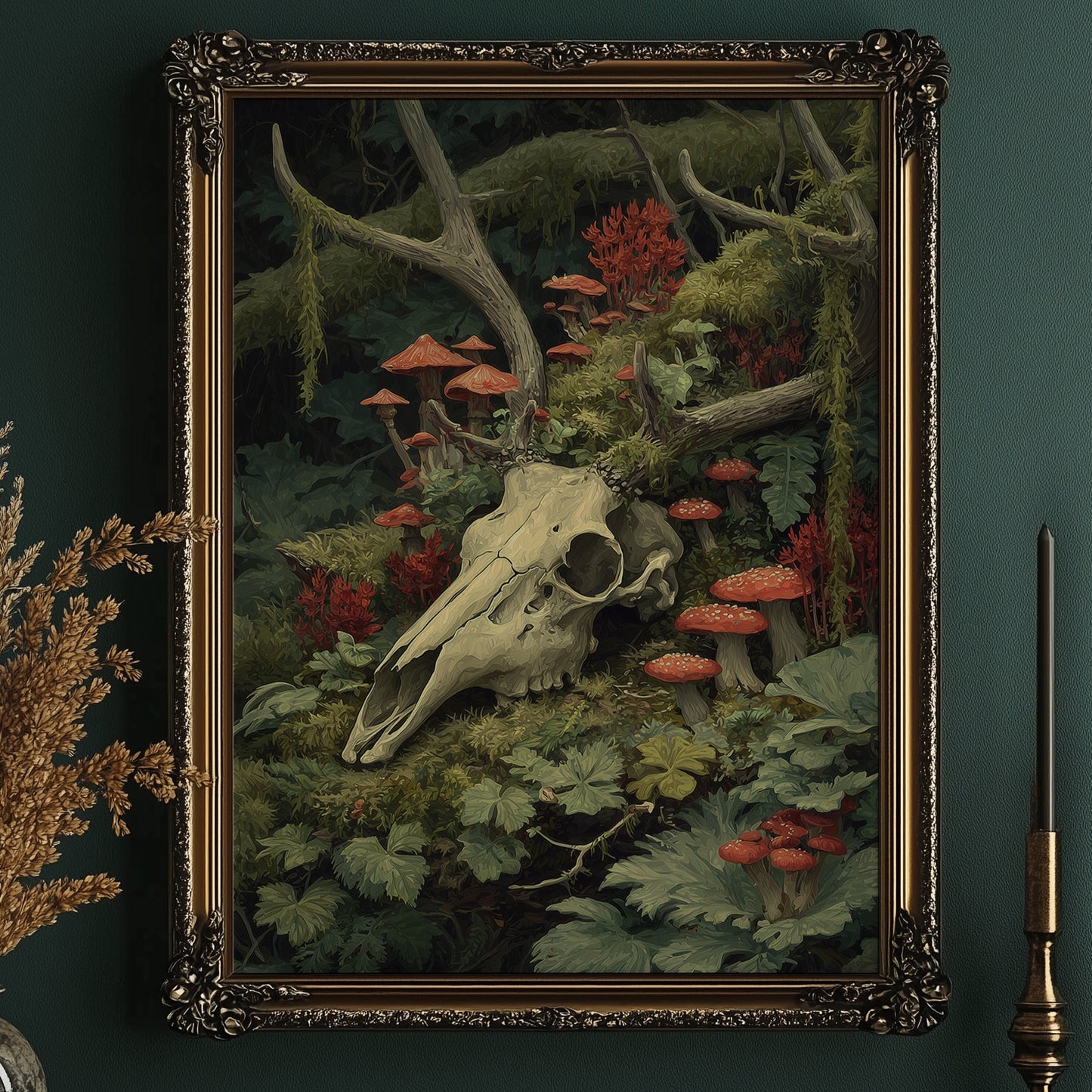 Forest Floor Reclaims Ancient Bones