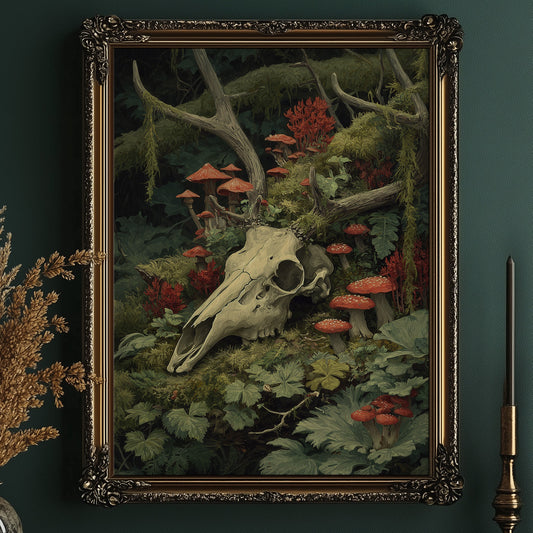 Forest Floor Reclaims Ancient Bones