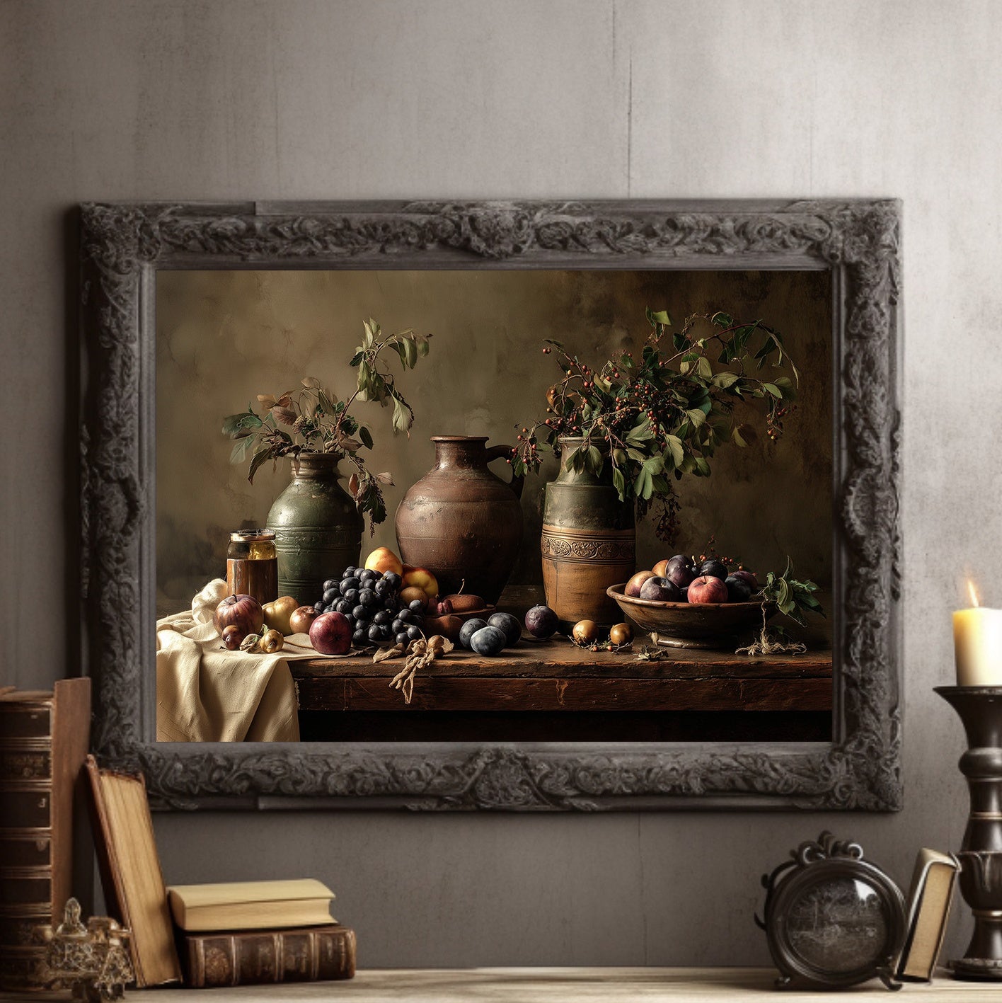 Autumn Harvest Among Literary Treasures