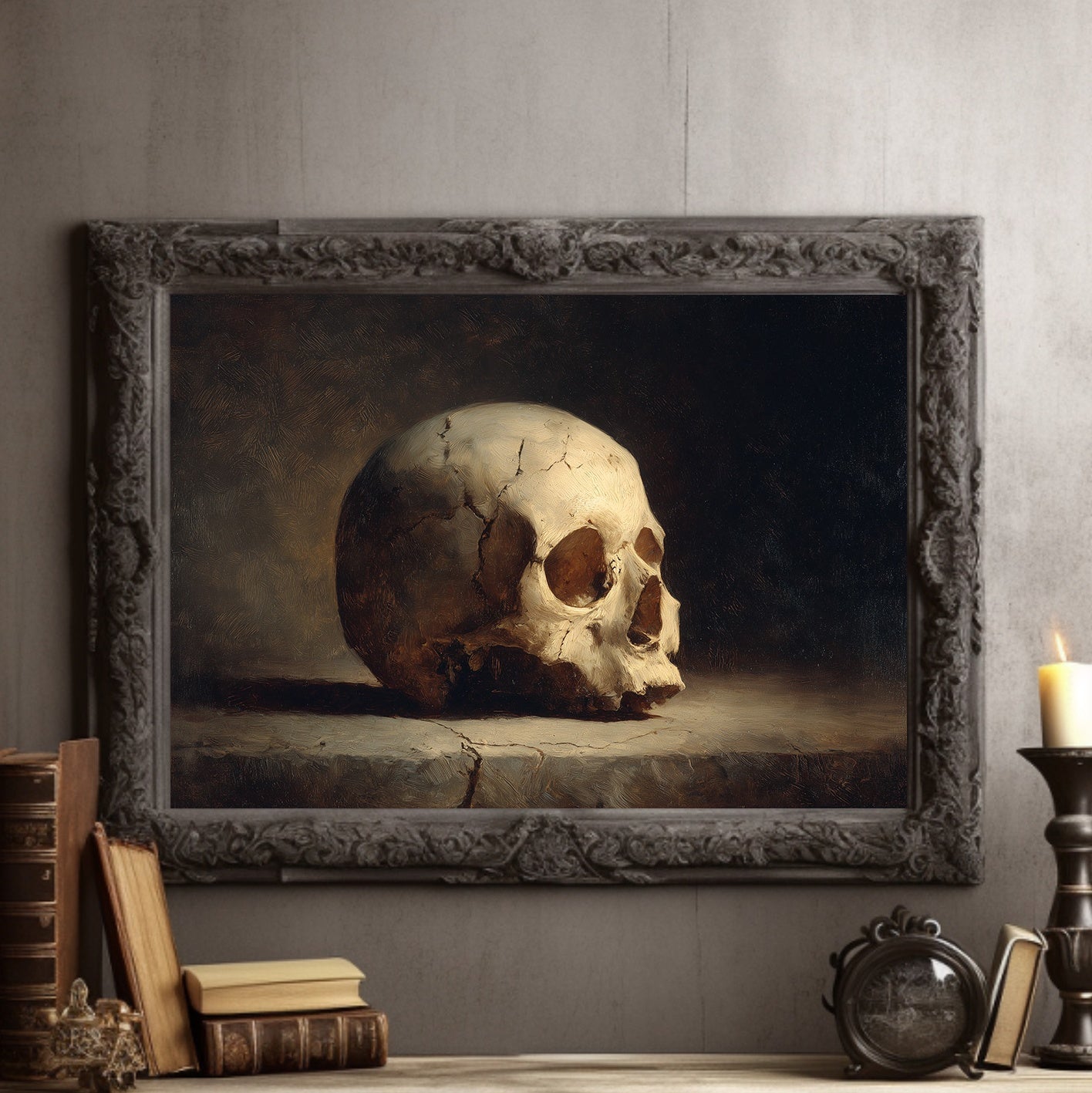 Memento Mori Among Literary Worlds