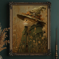 Autumn Sage Wears Fallen Leaves