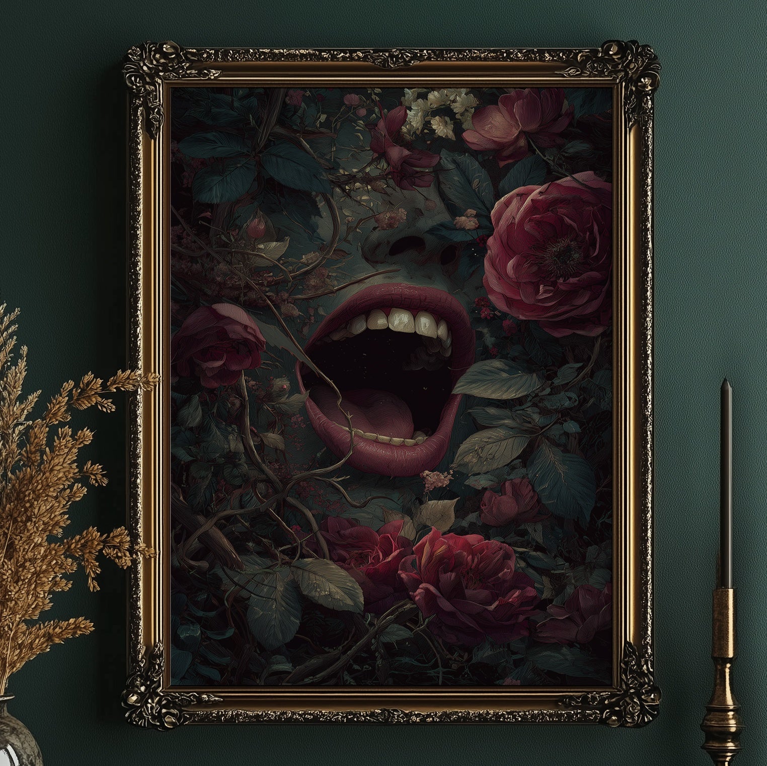 Crimson Bloom Consumes The Scream