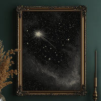 Celestial Beacon Calls Through Night