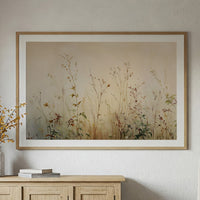 Wildflowers Dance Among Literary Treasures