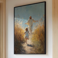 Golden Path To Outstretched Arms