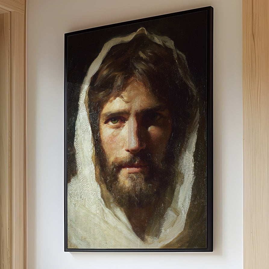 Ancient Brushstrokes On Wooden Table