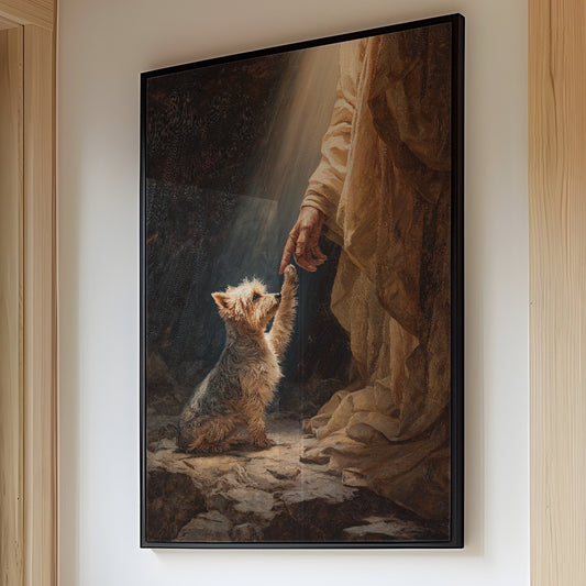 Faithful Companion Reaches For Light