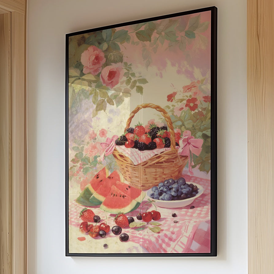 Summer Picnics On Gingham Days