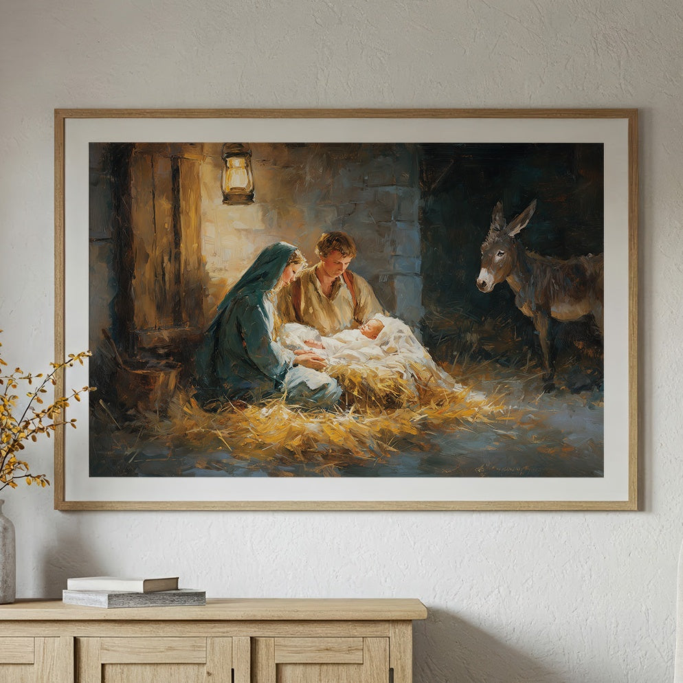 Holy Night Among Literary Shelves