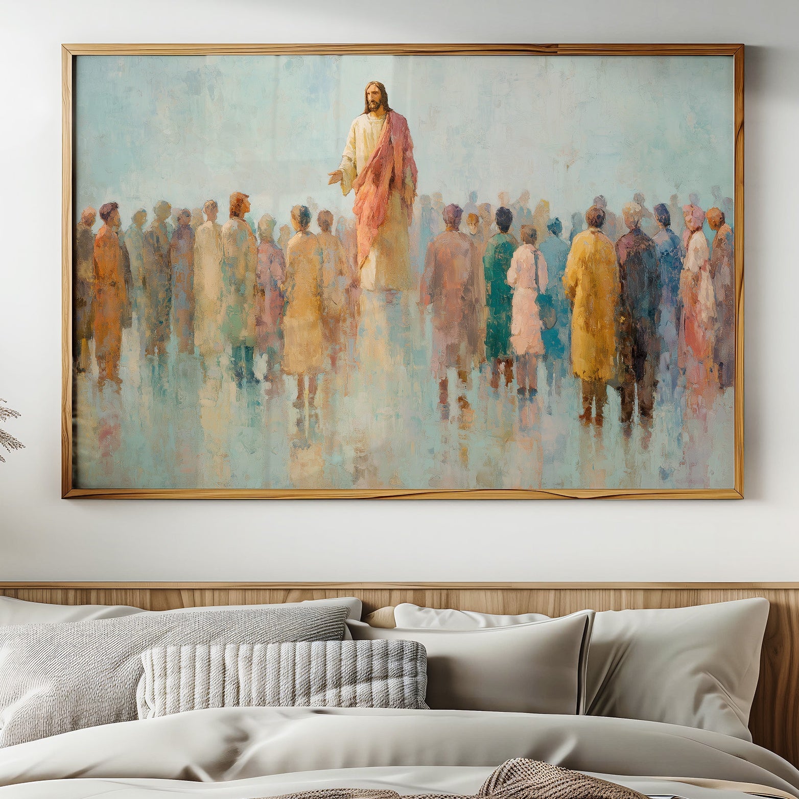 Gathered Among Soft Pastels