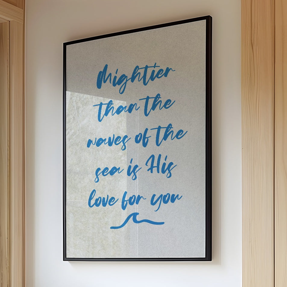 Morning Words In Azure Ink