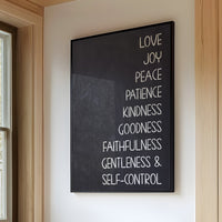 Virtues Etched in Chalk Wisdom