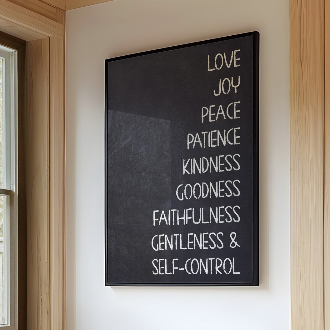 Virtues Etched in Chalk Wisdom