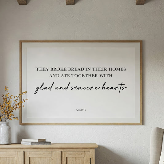 Sacred Fellowship In Typography