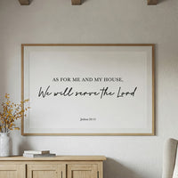 Sacred Declaration In Elegant Typography