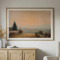 Apricot Haze Crowns Distant Valley