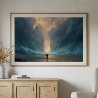 Divine Passage Through Parted Waters