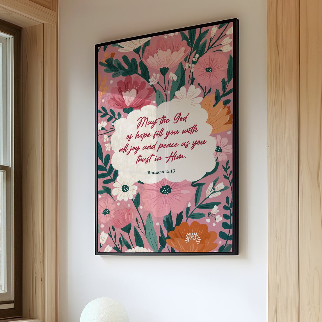 Blossoms of Faith: Scripture's Gentle Promise - Romans 15:13