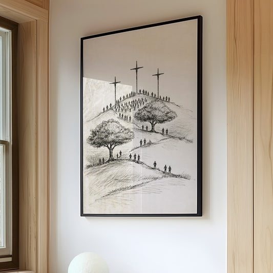 Pilgrimage Toward Three Crosses