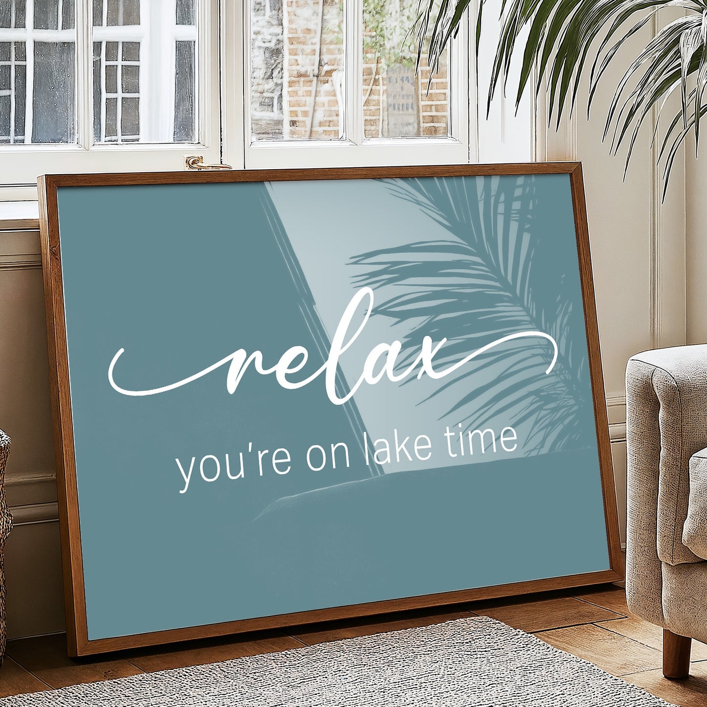 Teal Wisdom: You're on Lake Time