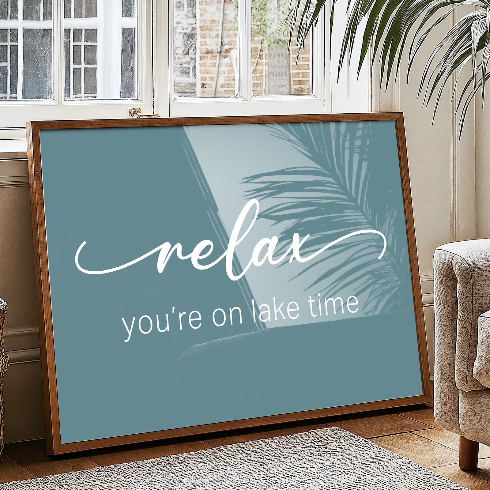 Teal Wisdom: You're on Lake Time