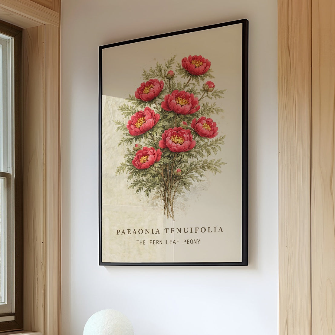 Crimson Nobility: Botanical Heritage Preserved