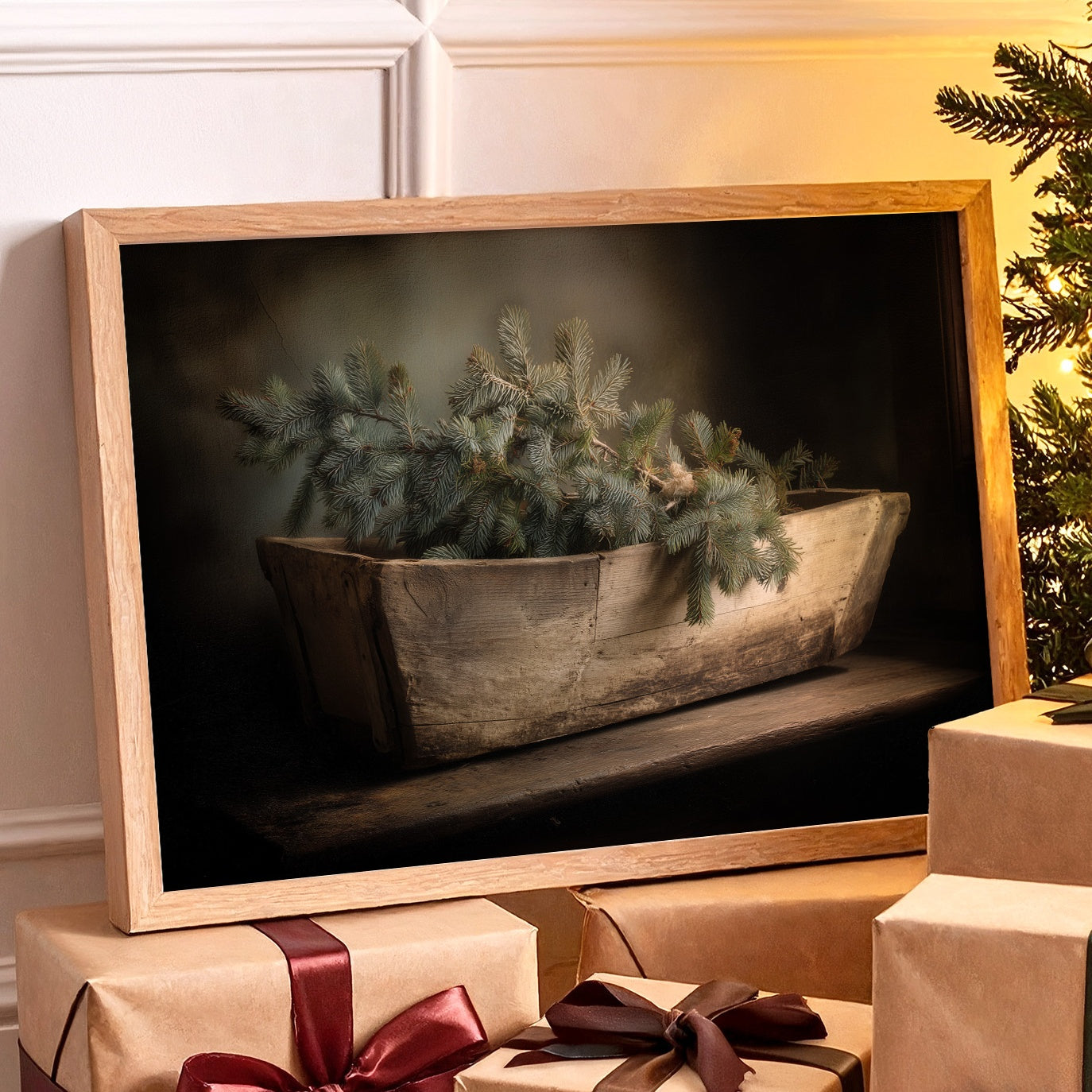 The Box That Held the Evergreen