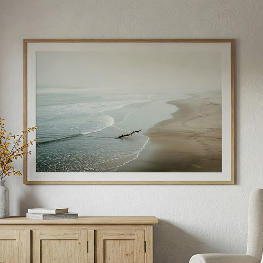 Where Fog Erases the Horizon