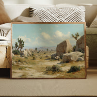 Joshua Trees Stand Through Endless Noon