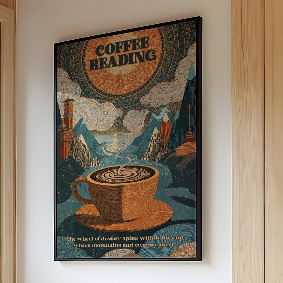 Mountains Rise From Morning's Cup