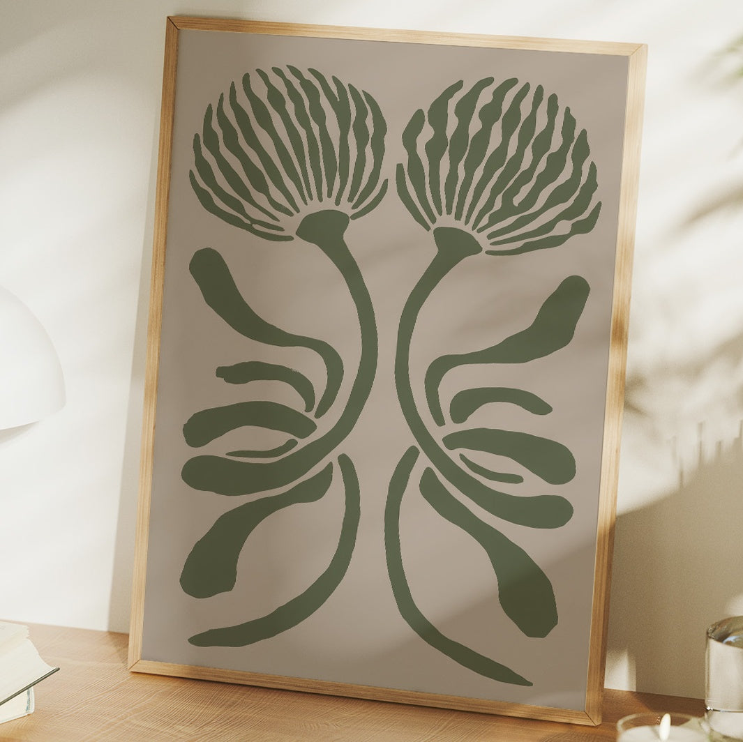 Sage Blooms Dance In Symmetry