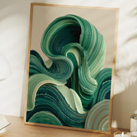 Emerald Waves Paint Ocean Stories