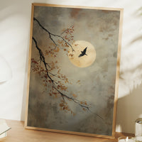 Moonlit Branch Guides Night's Journey