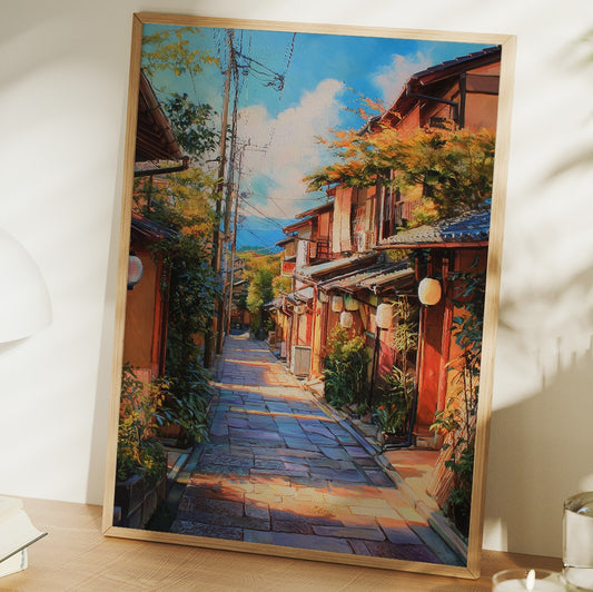 Kyoto Lanterns Light Ancient Streets