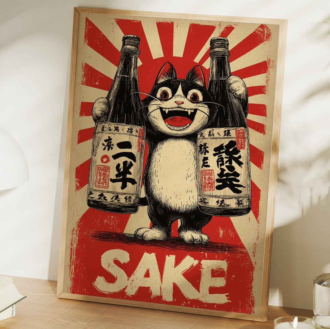 Lucky Cat Serves Vintage Sake Joy