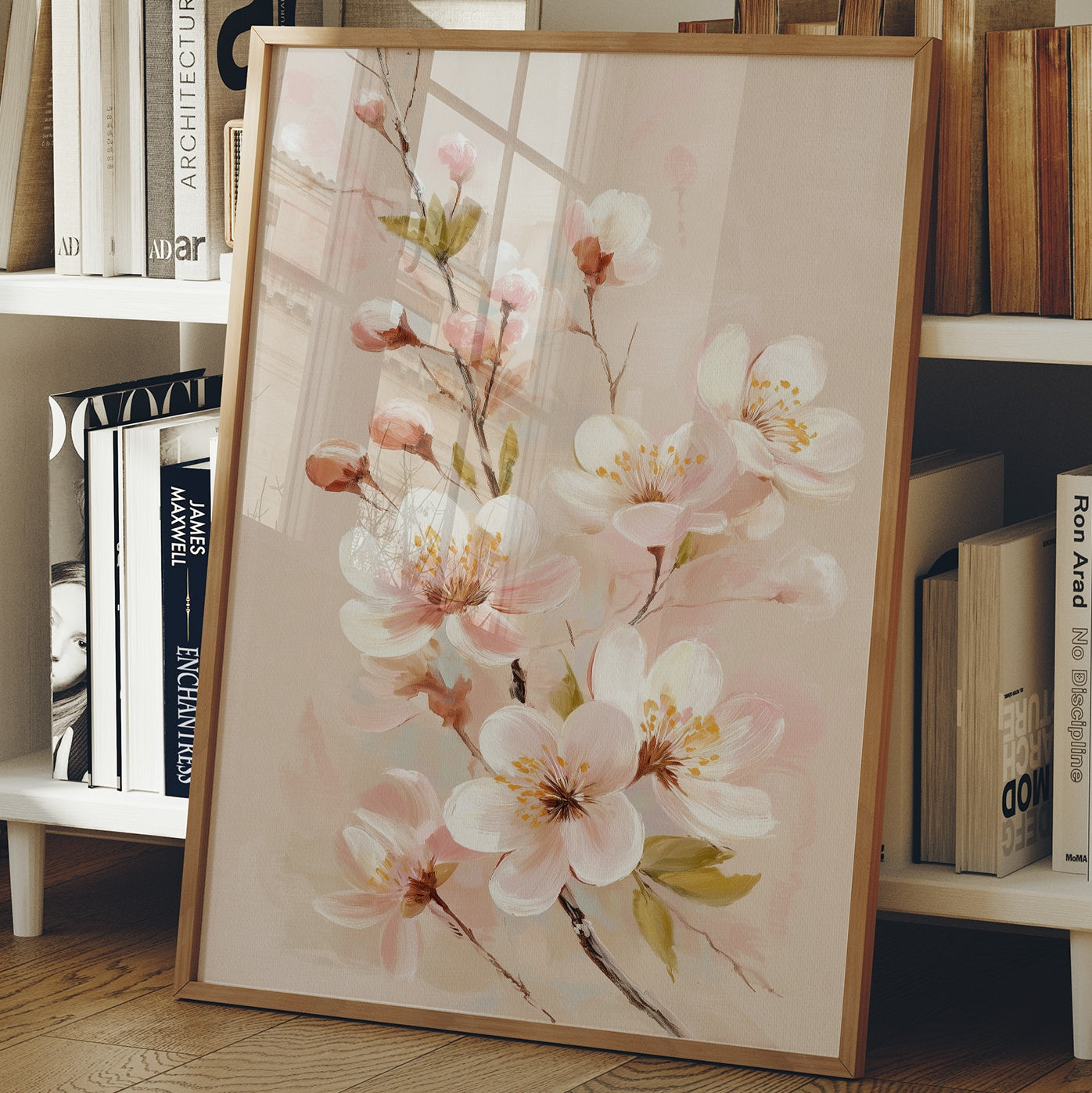 Cherry Blossoms Dance In Morning Light