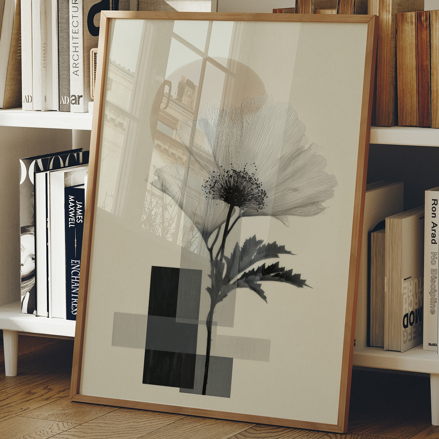 Poppy Blooms Above City Spirits