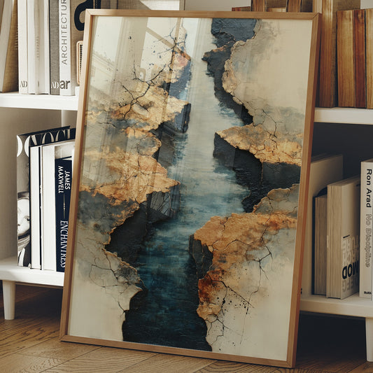 Ancient Rivers Carved These Shores