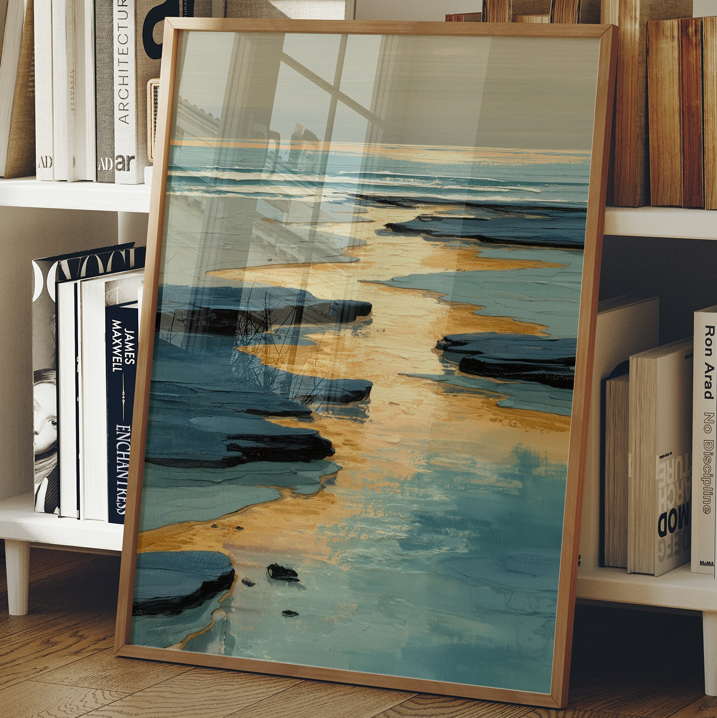 Coastal Gold Traces Summer's Path