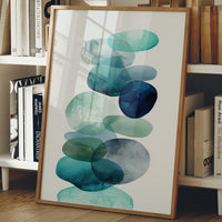 Ocean Stones Float Through Morning