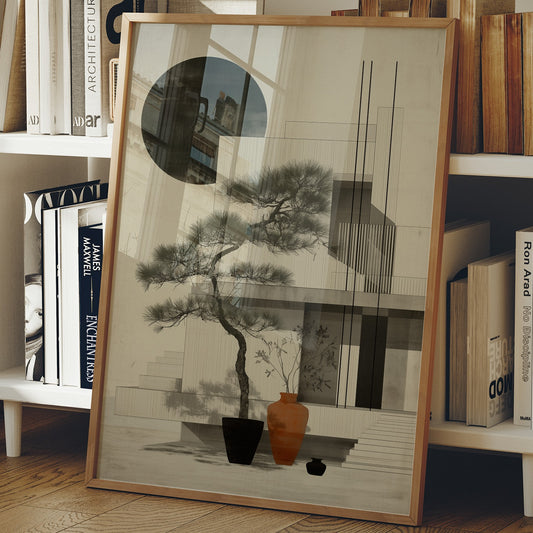 Bonsai Dreams In Morning Light