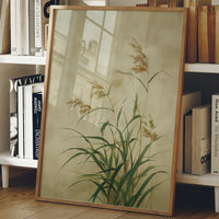 Tall Grasses Dance In Autumn Light