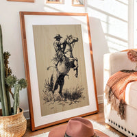 Dust Rises From Prairie Hooves
