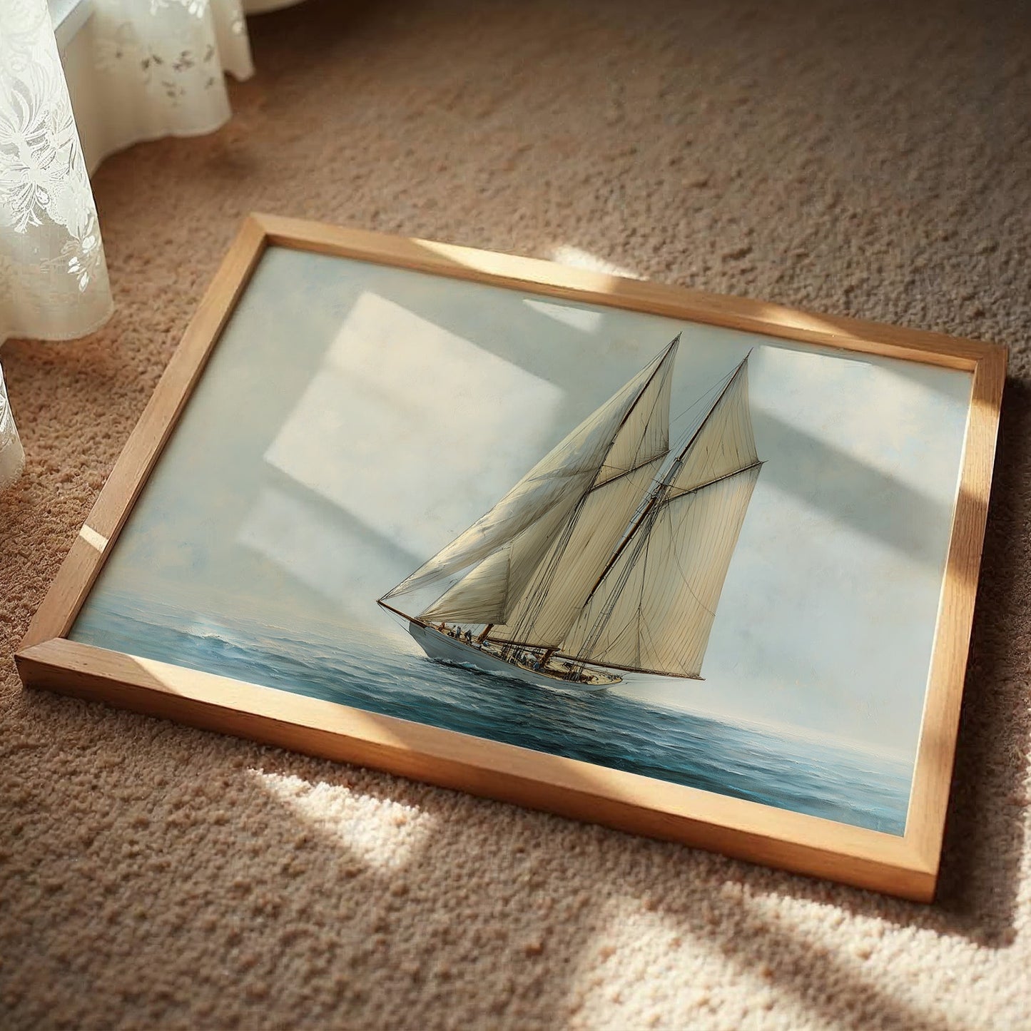 Sails Catch Morning's Quiet Promise