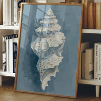 Ocean Memory In Wooden Frame