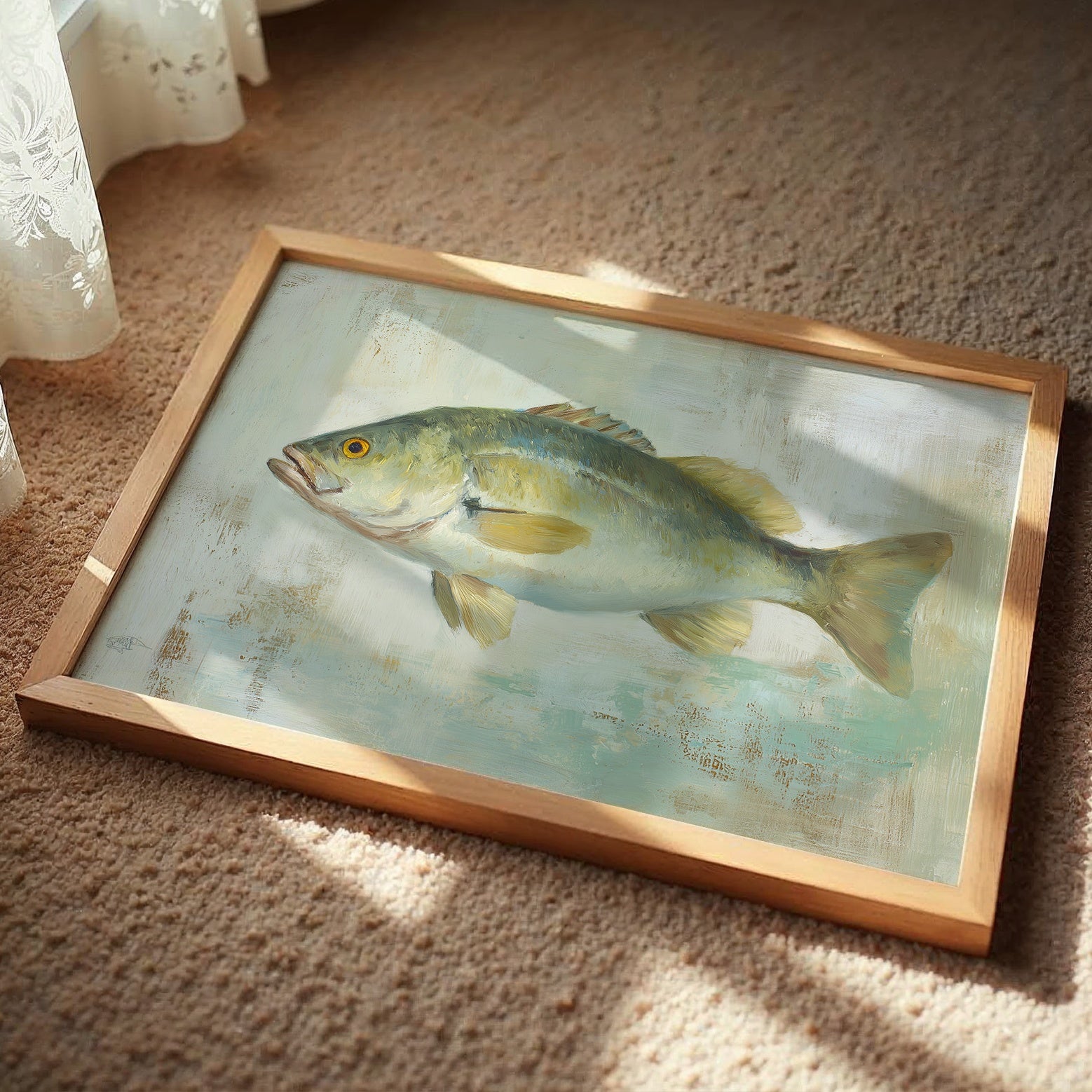 Lakeside Memory Floats Serene