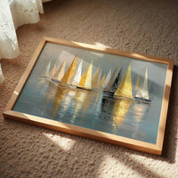 Golden Sails Dance At Dawn