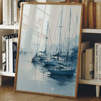Harbor Mist On Quiet Waters