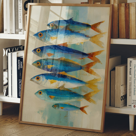 Azure Catch In Morning Light