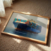 Cargo Giants Cross Quiet Waters